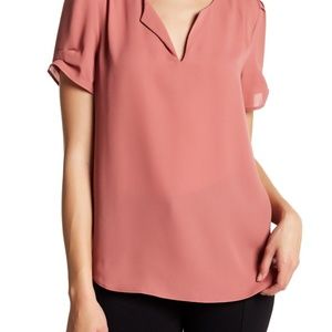 DR2 by Daniel Rainn Pinched Sleeve Blouse